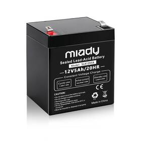 Miady Mi-sla12v5a 12v 5ah Rechargeable Sealed Lead Acid Battery Reliable Power Supply