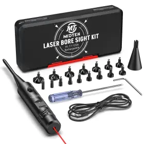 B0fl7c1yd5 Midten Rechargeable Bore Sight Laser For .17-12ga Red Boresighter Kit Mult