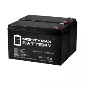 Dura12-8f Mighty Max Battery 313026010008 12-volt 8ah Sla Replacement For - 2 Pack Dura12-8f Mighty Max Battery 313026010008 12-volt 8ah Sla Replacement For - 2 Pack