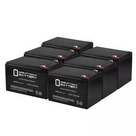Mighty Max Battery 313033032000 12-volt 12ah Sla Replacement For Dura12-12f2-6 Pack