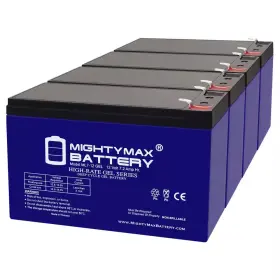 Es750 Mighty Max Battery 313045262259 12-volt 7ah Gel F1 Replacement Compatible With Apc Back-ups - 4 Pa Es750 Mighty Max Battery 313045262259 12-volt 7ah Gel F1 Replacement Compatible With Apc Back-ups - 4 Pa