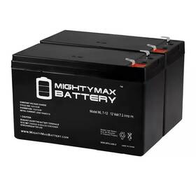 Mighty Max Battery 313051082087 12-volt 7ah New Razor Pocket Rocket Pr200 - 2 Pack