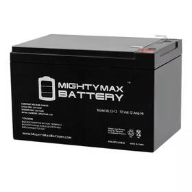Mighty Max Battery 313096379326 12-volt 12ah Replaces Rollplay Chevy Silverado Charger