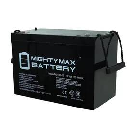 Mighty Max Battery 313096448466 12-volt 100ah Replacement For Leoch Djm12100