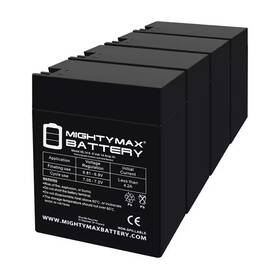 Mighty Max Battery 313099249213 6v 14ah Agm Fast-on Terminal Replacement Compatible With Parmak 901