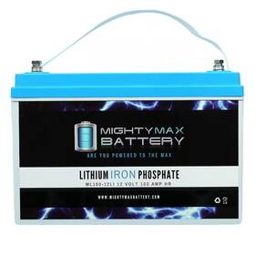 Mighty Max Battery 313106030087 12-volt 100ah Lithium Replacement For Trolling Motor