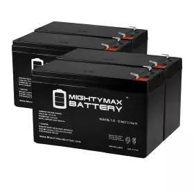 Mighty Max Battery 445000730718 12-volt 7ah Sla Replaces Viking K-2 Slide Gate Operator - 4 Pack Mighty Max Battery 445000730718 12-volt 7ah Sla Replaces Viking K-2 Slide Gate Operator - 4 Pack