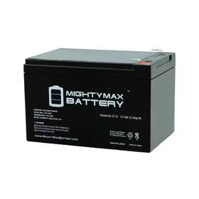 Mighty Max Battery 445001913974 12-volt 12ah For Spitfire Scout 3 Compact Travel Scooter