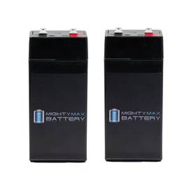 Mighty Max Battery 445003141177 4 Volt 4.5 Ah Sla Replacement For Leoch Djw4-4.5 - 2 Pack