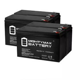 Mighty Max Battery 445006851868 Ml8-12 - 12-volt 8ah Replacement For Apc Back-ups Es Usb 650 4 Pack