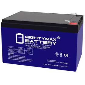 Mighty Max Battery 445008628673 12-volt 12ah Gel F2 Replacement Compatible With Batteryguy Bgh-12120f2