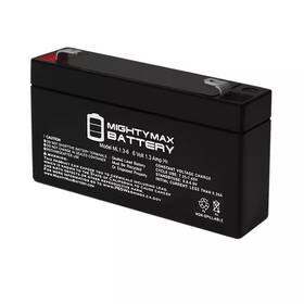 Mighty Max Battery 445013039037 6v 1.3ah Replacement For Toyo 3fm1.3 Charger