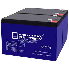 Mighty Max Battery 445018925946 12-volt 10ah Gel F2 Replacement Compatible With Schwinn S350 S-350 Scoo