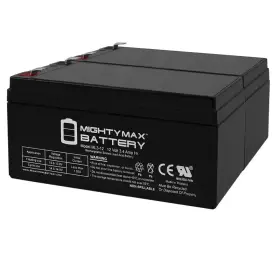 Wp3.3-12 Mighty Max Battery 445020976998 12-volt 3ah Sla Replaces Kung Long Wp3-12 - 2 Pack Wp3.3-12 Mighty Max Battery 445020976998 12-volt 3ah Sla Replaces Kung Long Wp3-12 - 2 Pack