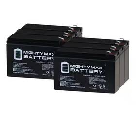 Mighty Max Battery 445025162167 12-volt 9 Ah Sla Sealed Lead Acid Agm Type Replacement 6-pack
