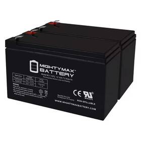 Mighty Max Battery 445025591554 12v 7ah F2 Replacement For Apc Be550g-2 Pack