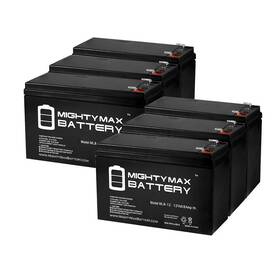 Mighty Max Battery 445026854870 12-volt 8ah Minuteman Pro700e 7.5ah Ups Replacement - 6 Pack