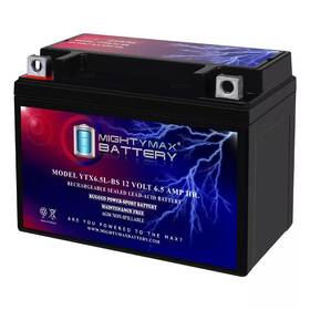 Mighty Max Battery 445043041062 Ytx6.5l-bs 12-volt 6.5ah Replacement Compatible With Mgs12-6.5l Ntx6.5l