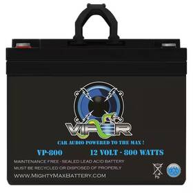 Mighty Max Battery 445043618691 12-volt 800-watt Car Audio High Current Power Cell