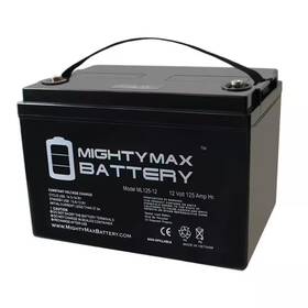Mighty Max Battery 705353429446 12-volt 125ah Sla For Off Grid Power Systems