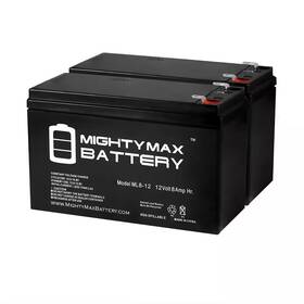Mighty Max Battery 705353626760 12-volt 8ah For Razor Mx350 Mx400 Electric Dirt Bike - 2 Pack