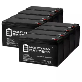 Mighty Max Battery 705353936401 12v 8ah Sla Replacement For Pk Blackout B6u Tr7. 5-12a-8pack Mighty Max Battery 705353936401 12v 8ah Sla Replacement For Pk Blackout B6u Tr7. 5-12a-8pack