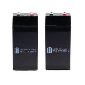 Mighty Max Battery 705354011749 4 Volt 4.5 Ah Sla Replaces Keyko Genuine Kt-445 - 2 Pack