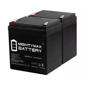 Mighty Max Battery 726084772403 12v 5ah Sla Replacement For Long Way Lw-6fm4. 5-2 Pack