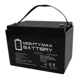 Mighty Max Battery 726084851979 12-volt 110ah Sla Replacement For Johnson Controls Gc12800 Gc12-volt75