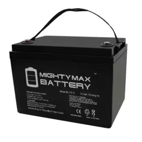 Gc12-volt75 Mighty Max Battery 726084851979 12-volt 110ah Sla Replacement For Johnson Controls Gc12800 Gc12-volt75 Mighty Max Battery 726084851979 12-volt 110ah Sla Replacement For Johnson Controls Gc12800