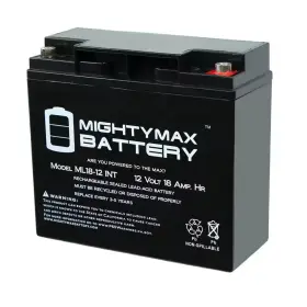 Mighty Max Battery 744759117137 12-volt 18 Ah Rechargeable Sealed Lead Acid Sla Internal Thread
