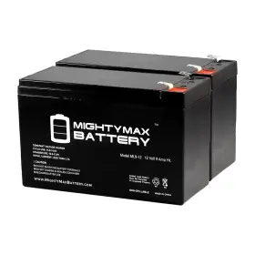 Cp1500pfclcd Mighty Max Battery 744759542731 12-volt 9ah Sla Replacement For Cyberpower - 2 Pack Cp1500pfclcd Mighty Max Battery 744759542731 12-volt 9ah Sla Replacement For Cyberpower - 2 Pack