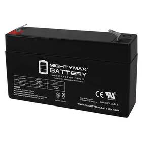 Mighty Max Battery Ml1.3-641111111111111 6v 1.3ah Tork 61 Emergency Light