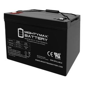 Mighty Max Battery Ml100-12-406 12v 100ah Agm Compatible With Delta Hrl 12-100 X