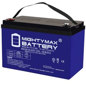 Mighty Max Battery Ml110-12gel-10 12v 110ah Gel Int Terminal Compatible With Tysonic Ty12-110