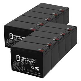 Mighty Max Battery Ml15-12mp107412518266 12v 15ah F2 Replaces Peg Perego Ride On Toy - 10 Pack