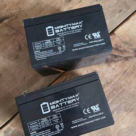 Mighty Max Battery Ml15-12mp2 Ml15-12 - 12v 15ah Sla Scooter Pack Of 2 Free Shipping