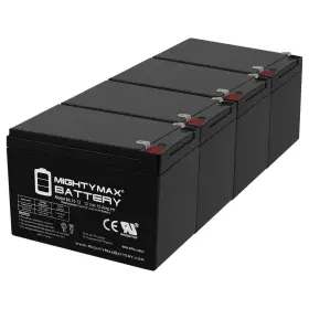 Ml15-12mp45314221561 Mighty Max Battery 12v 15ah F2 Replaces Peg Perego Ride On Toy - 4 Pack
