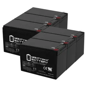 Ml15-12mp67012818564 Mighty Max Battery 12v 15ah F2 Replaces Peg Perego Ride On Toy - 6 Pack