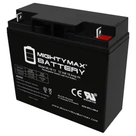 Ml18-1221193 Mighty Max Battery Ml18-12 - 12v 18ah Sla T3 Terminals For Zb-12-18