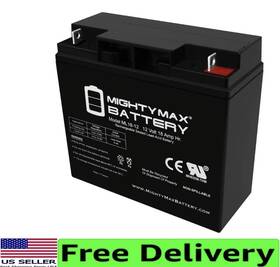 Mighty Max Battery Ml18-12xrp10 12v 18ah Sla Replacement For Die Hard 1150 Power