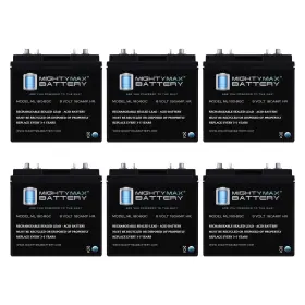 Ml180-8gcmp648 Mighty Max Battery 8v 180ah Agm Replaces Personal Electric Vehicles Or Pevs - 6 Pack