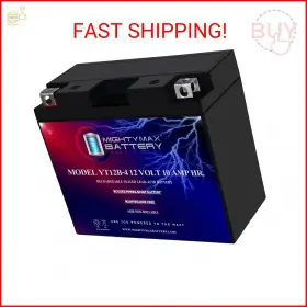 Ml3-1291875 Mighty Max Battery Yt12b-4 12v 10ah Sla Replacement For Atv Utv Pwc Powe Ml3-1291875 Mighty Max Battery Yt12b-4 12v 10ah Sla Replacement For Atv Utv Pwc Powe