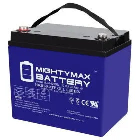 Ml35-12gel3 Mighty Max Battery 12v 35ah Gel For Pride Mobility Revo Scooter Wheelchair