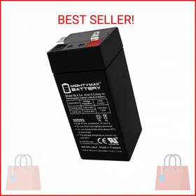 Mighty Max Battery Ml4.5-42 4 Volt 4.5 Ah Sla For Fi-shock Electric Fence