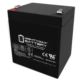 Ml5-12f2185 Mighty Max Battery 12v 5ah F2 Sla Replacement For Craftsman 41b822