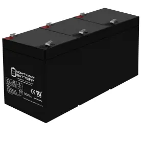 Ml5-12mp339814638867 Mighty Max Battery 12v 5ah Agm Replaces Kid Trax Electric Ride On Cars - 3 Pack
