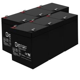 Mighty Max Battery Ml5-12mp660279213331980 12v 5ah Replaces Kids Vehicles Car Ride On Truck For Toddlers - 6pack