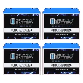 Ml50-12limp4350 Mighty Max Battery 12v 50ah Lithium Replaces Merits Health Sp43 Pioneer 3 - 4 Pack