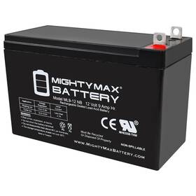 Mighty Max Battery Ml9-12nb68 12v 9ah Sla Replacement For Stanley Dps109 Digitaljumpstarter